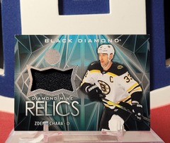 Zdeno Chara 2024-25 - Diamond Mine Relics Black Diamond Upper Deck